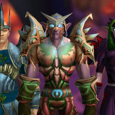 Tier 2.5 Armor Sets - Temple of Ahn'Qiraj Transmog