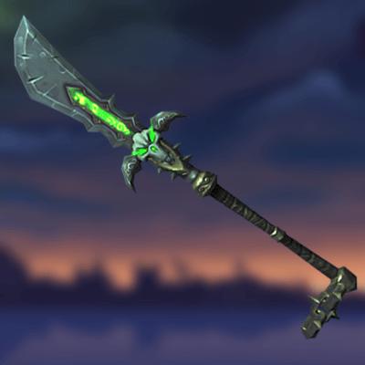 Unholy Ebon Halberd