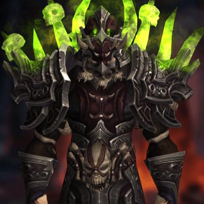 Warlock Tier 17 Transmog Set - Shadow Council’s Garb