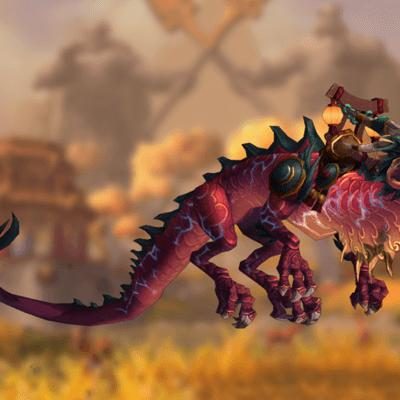 Thundering Ruby Cloud Serpent Mount