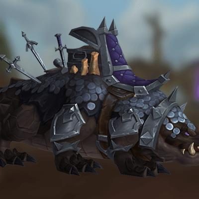 Plunderlord's Midnight Crocolisk Mount