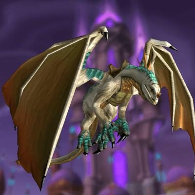 Albino Drake Mount