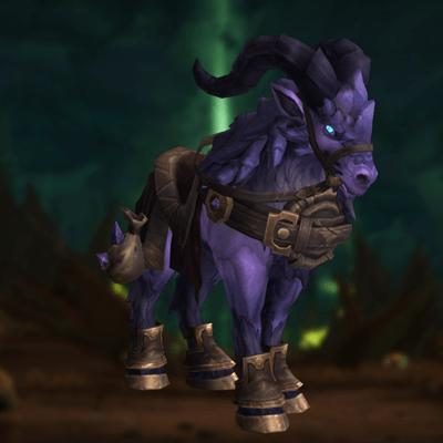 Reins of the Amethyst Ruinstrider Mount