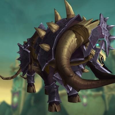 Armored War-Bred Tauralus Mount