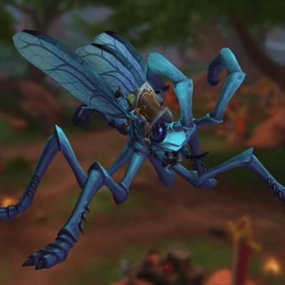 Azure Skitterfly Mount