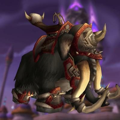Black War Mammoth Mount
