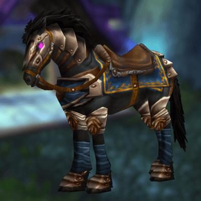 Black War Steed Mount