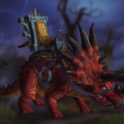 Reins of the Crimson Primal Direhorn Mount