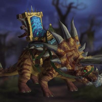 Reins of the Golden Primal Direhorn Mount