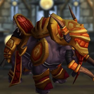 Great Red Elekk Mount