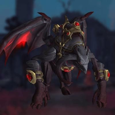 Obsidian Gravewing Mount