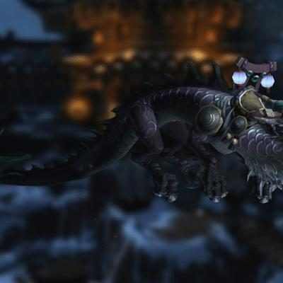 Reins of the Onyx Cloud Serpent Mount