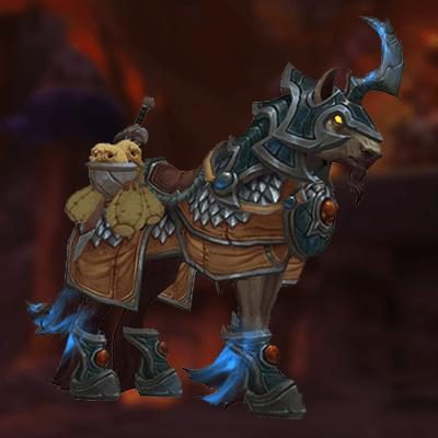 Prestigious Azure Courser Mount