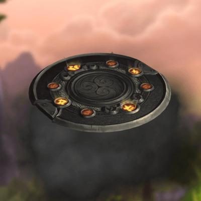 Disc of the Red Flying Cloud Mount