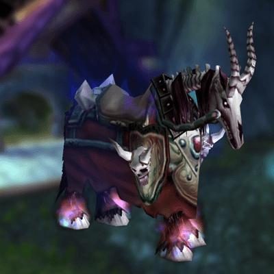 Red Skeletal Warhorse Mount