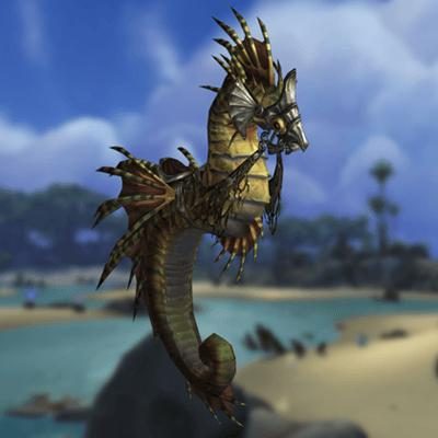 Saltwater Seahorse Mount