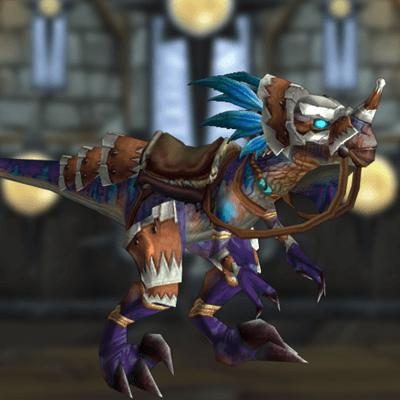 Swift Purple Raptor Mount