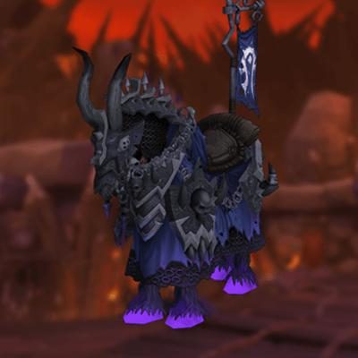 Vicious Black Bonesteed Mount
