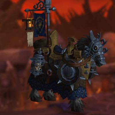 Vicious Gilnean Warhorse Mount