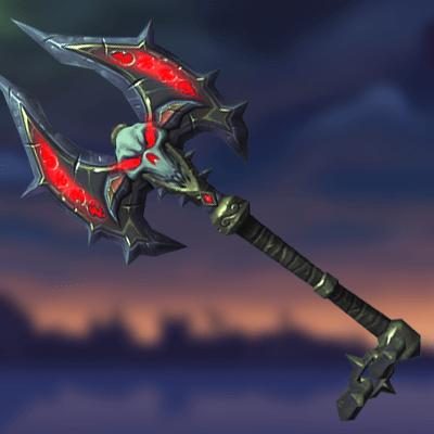 Bloodied Ebon Axe