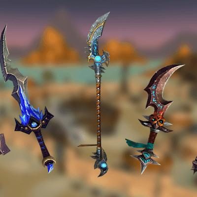 Arsenal: Vicious Gladiator's Weapons