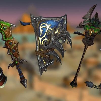 Arsenal: Cataclysmic Gladiator's Weapons