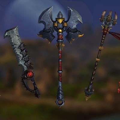 Arsenal: Primal Combatant's Weapons
