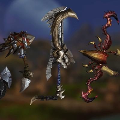 Arsenal: Primal Gladiator's Weapons