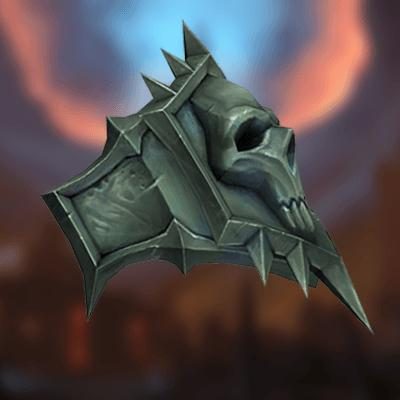 Shaded Skull Shoulderguards
