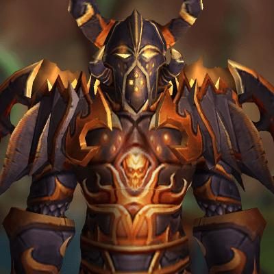 Warrior Tier 5 Transmog Set - Destroyer Armor
