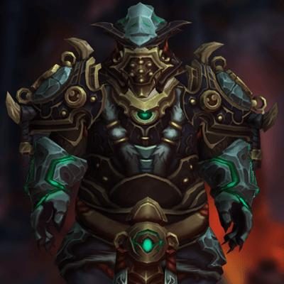 Monk Tier 17 Transmog Set - Battlegear of the Somber Gaze