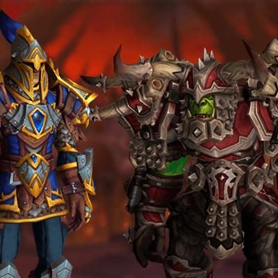 Arathi Warfront Mail Transmog Set
