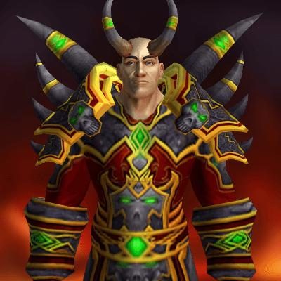 Warlock Tier 1 Transmog Set - Felheart Raiment