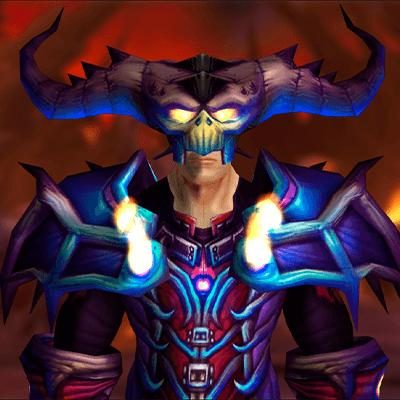 Warlock Season 3 Transmog Set - Vengeful Gladiator's Felshroud