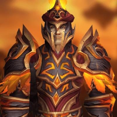 Mage Tier 12 Transmog Set - Firehawk Robes of Conflagration
