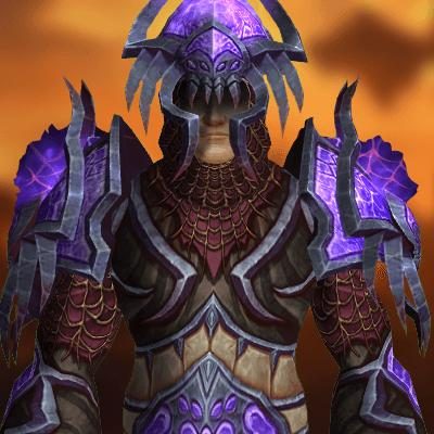 Warlock Tier 12 Transmog Set - Balespider's Burning Vestments