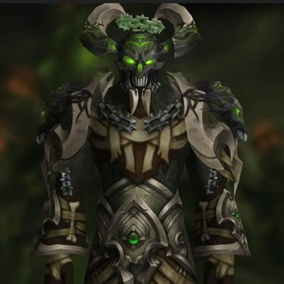 Warlock Tier 18 Transmog Set - Deathrattle Regalia